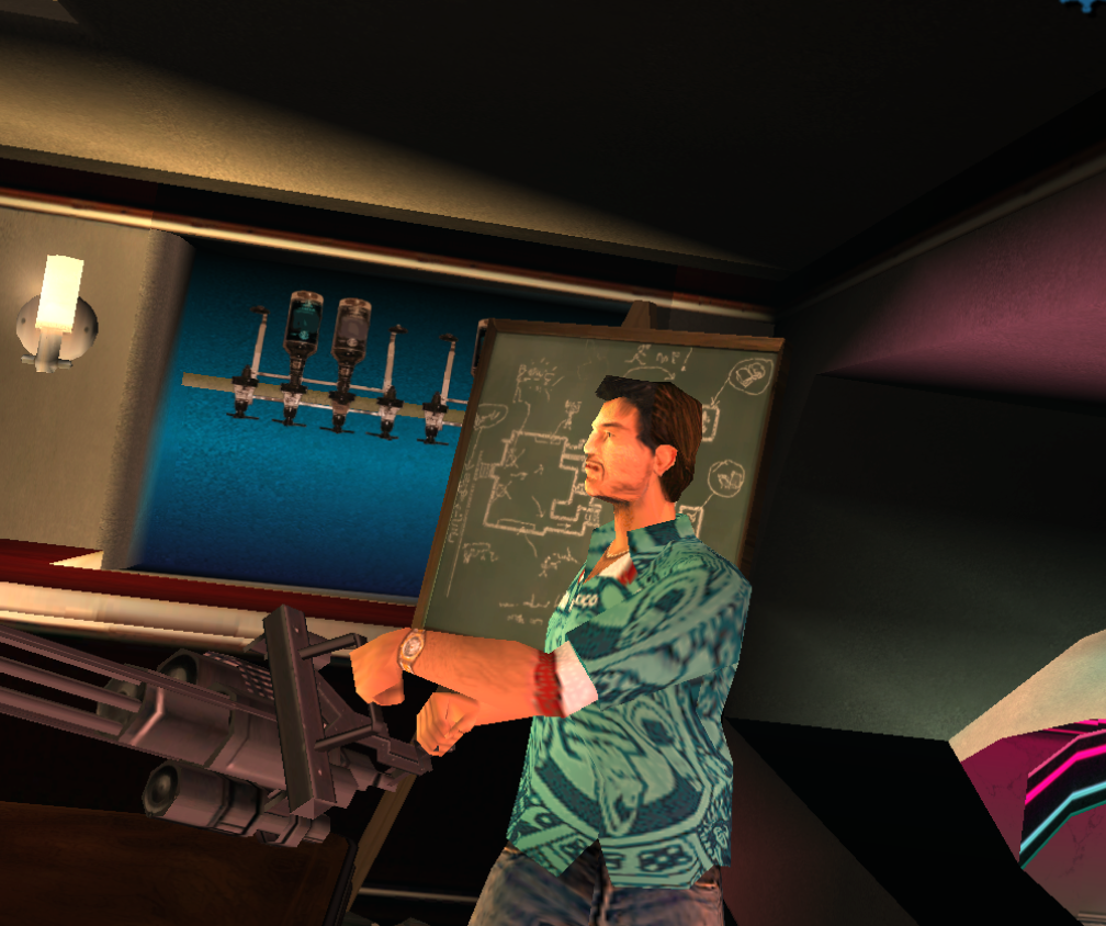 Screenshot from GTA Vice City