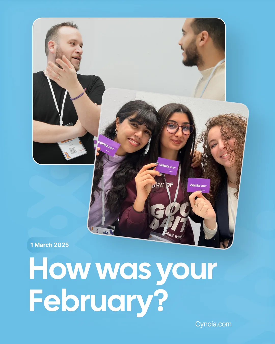 Cynoia post: 'How was your February?'